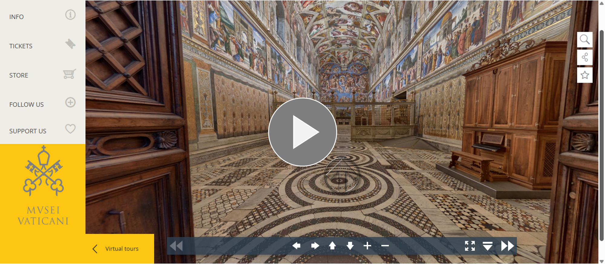 Sistine Chapel, Vatican Museum